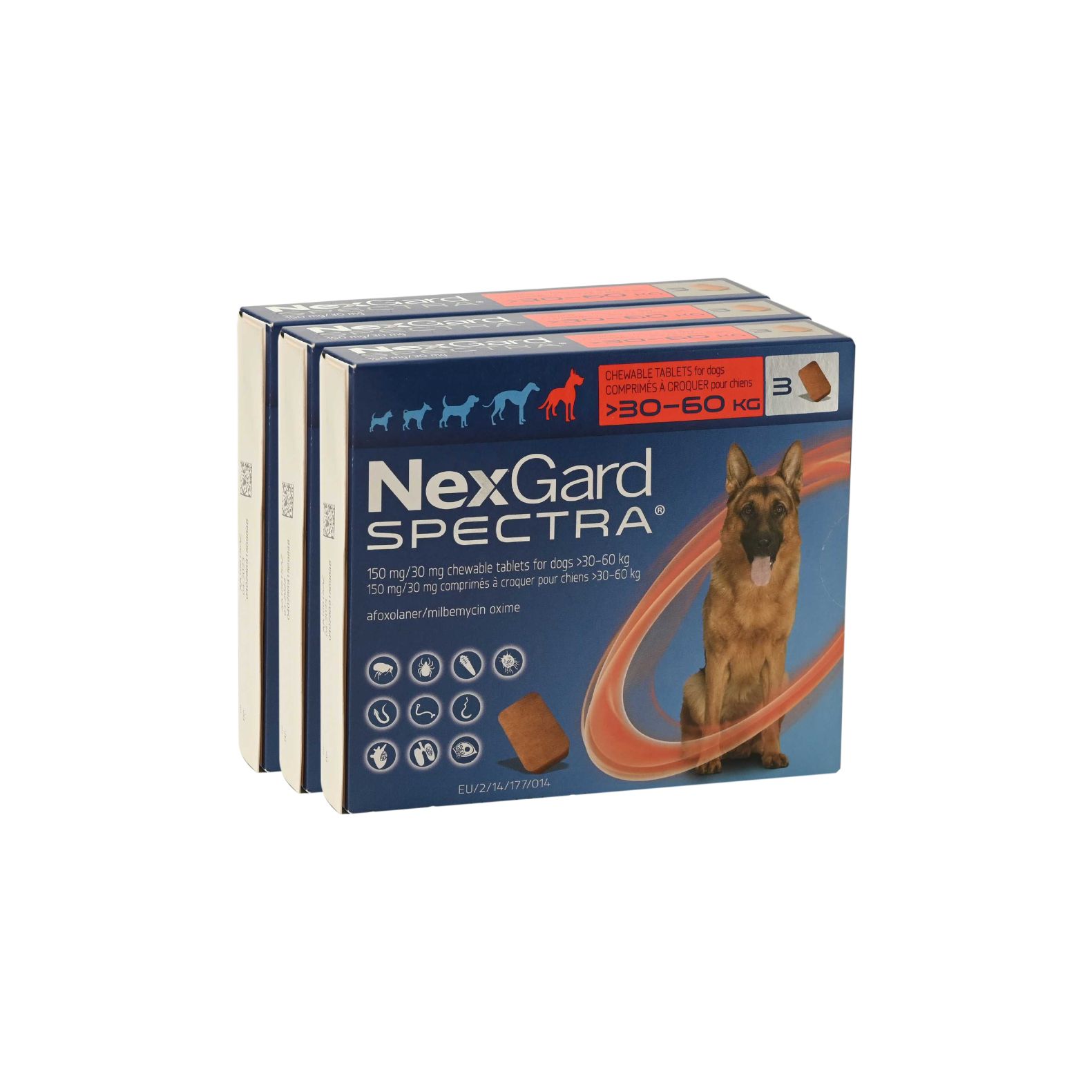 Nexgard Spectra Red XL Bundle